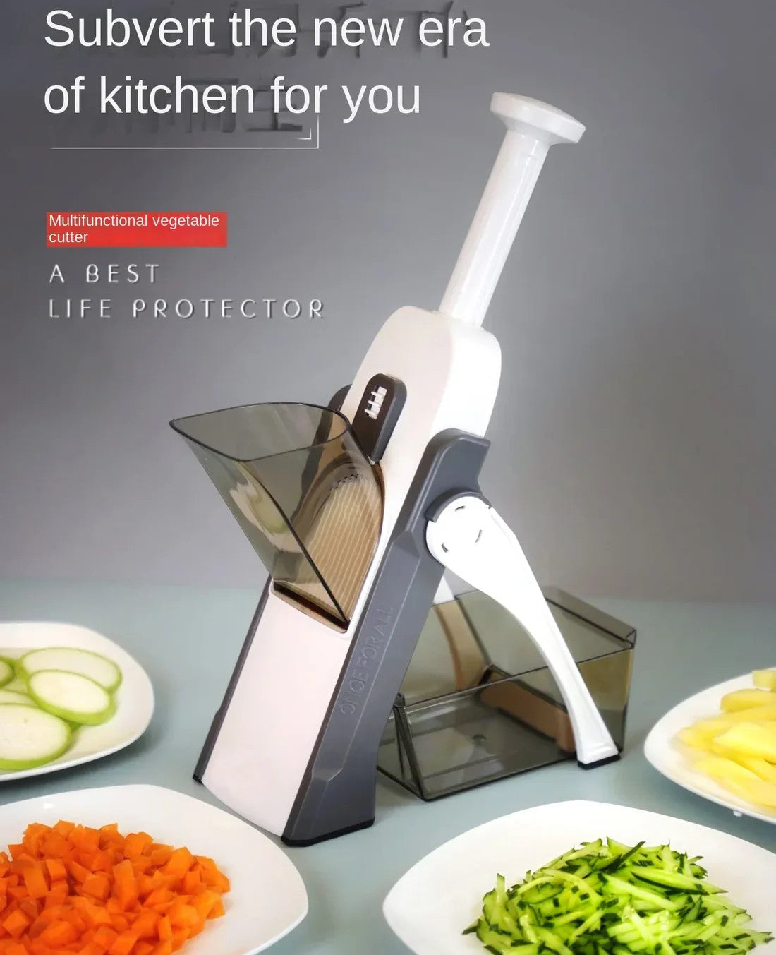 5-in-1 Multifunctional Vegetable Cutter and Slicer