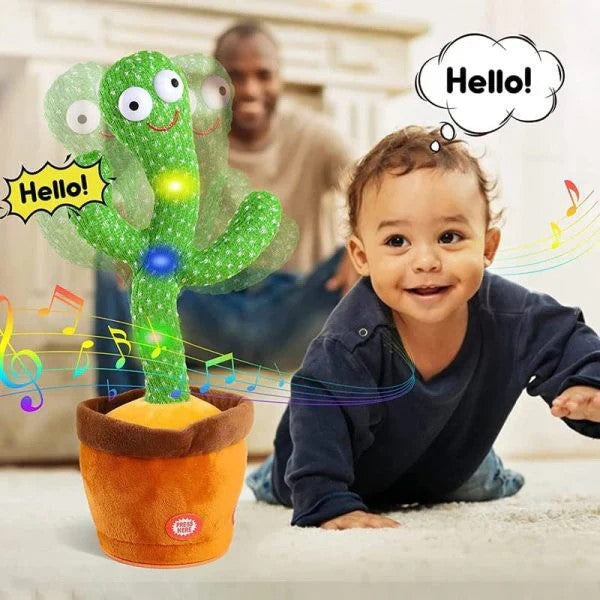 Cactus Plush Toy: Singing, Dancing, and Learning Fun for All Ages