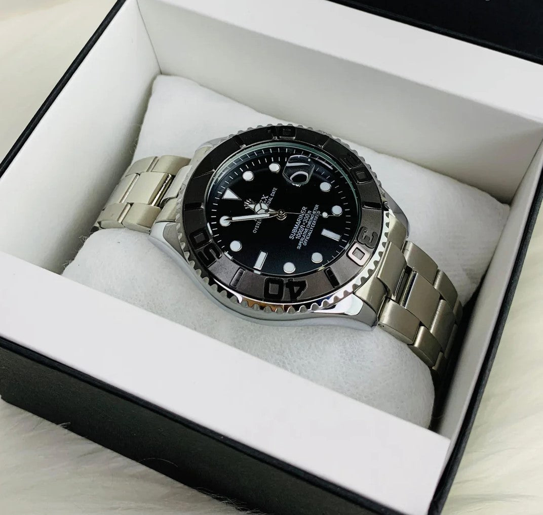 Rolex Black Dial Watch