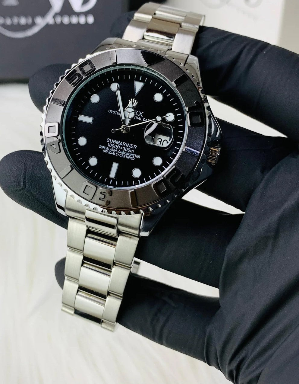 Rolex Black Dial Watch