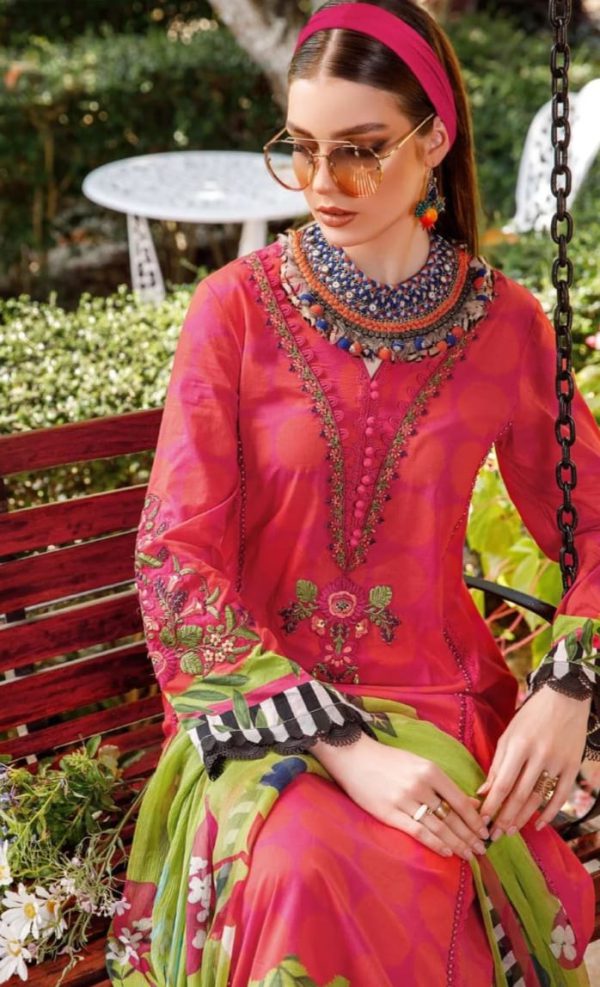 Maria B Lawn | Unstitched Collection 3 Pieces Casual Wear| Summer 24