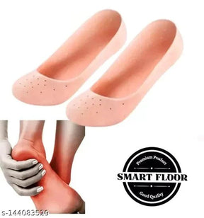 1 Pair Full Length Silicone Gel Moisturizing Socks Foot Care Protector Cracked Heel Socks